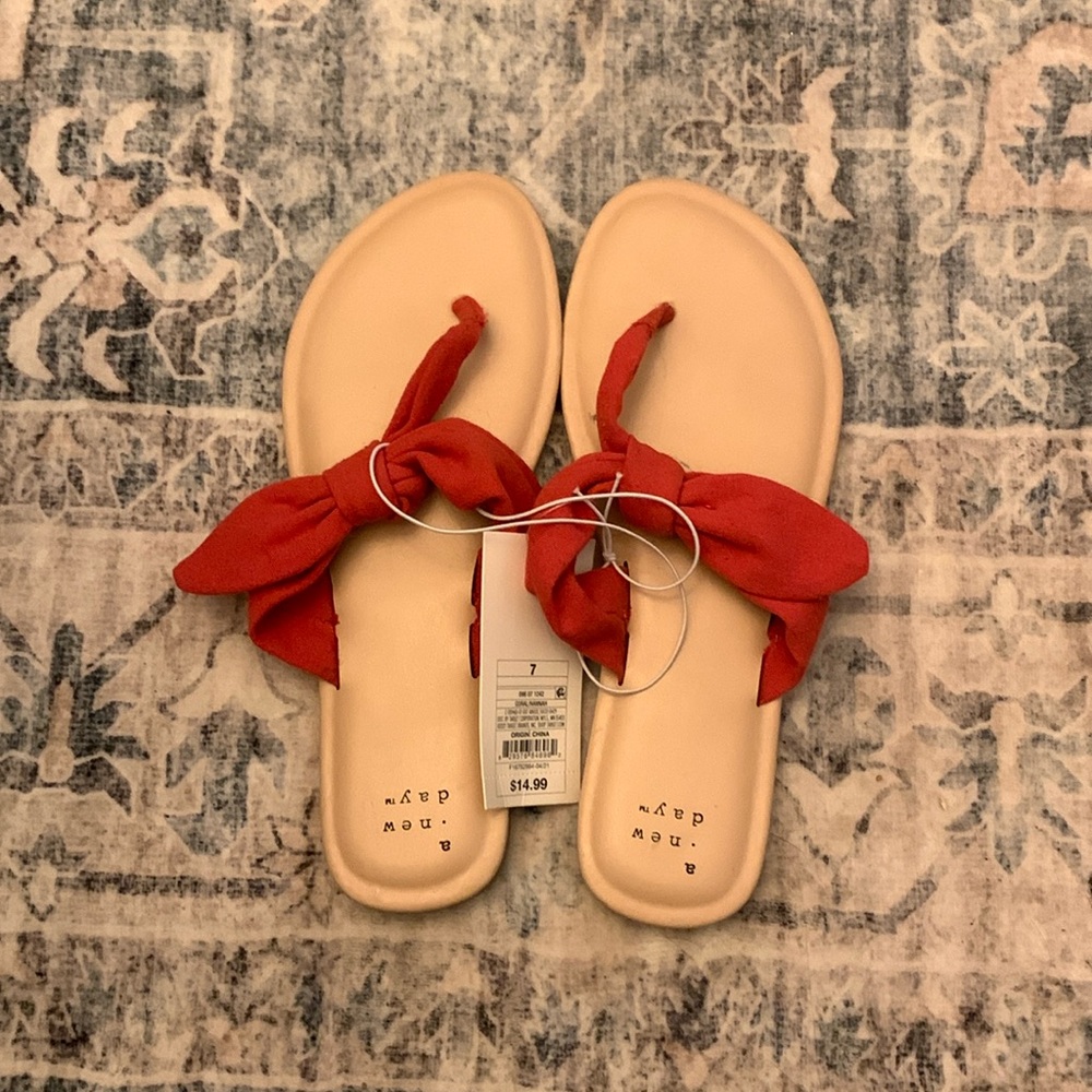 a new day Red Sandal